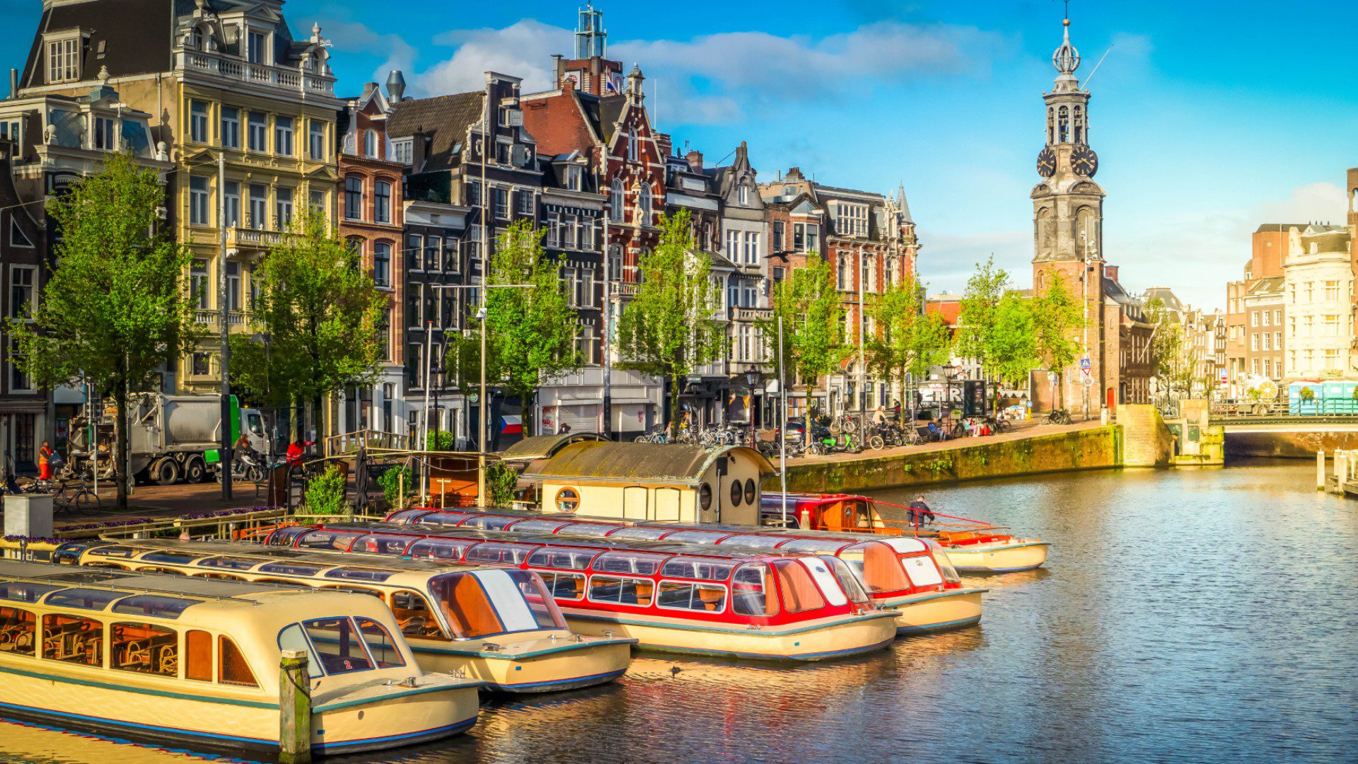 Amsterdam Canals and boats