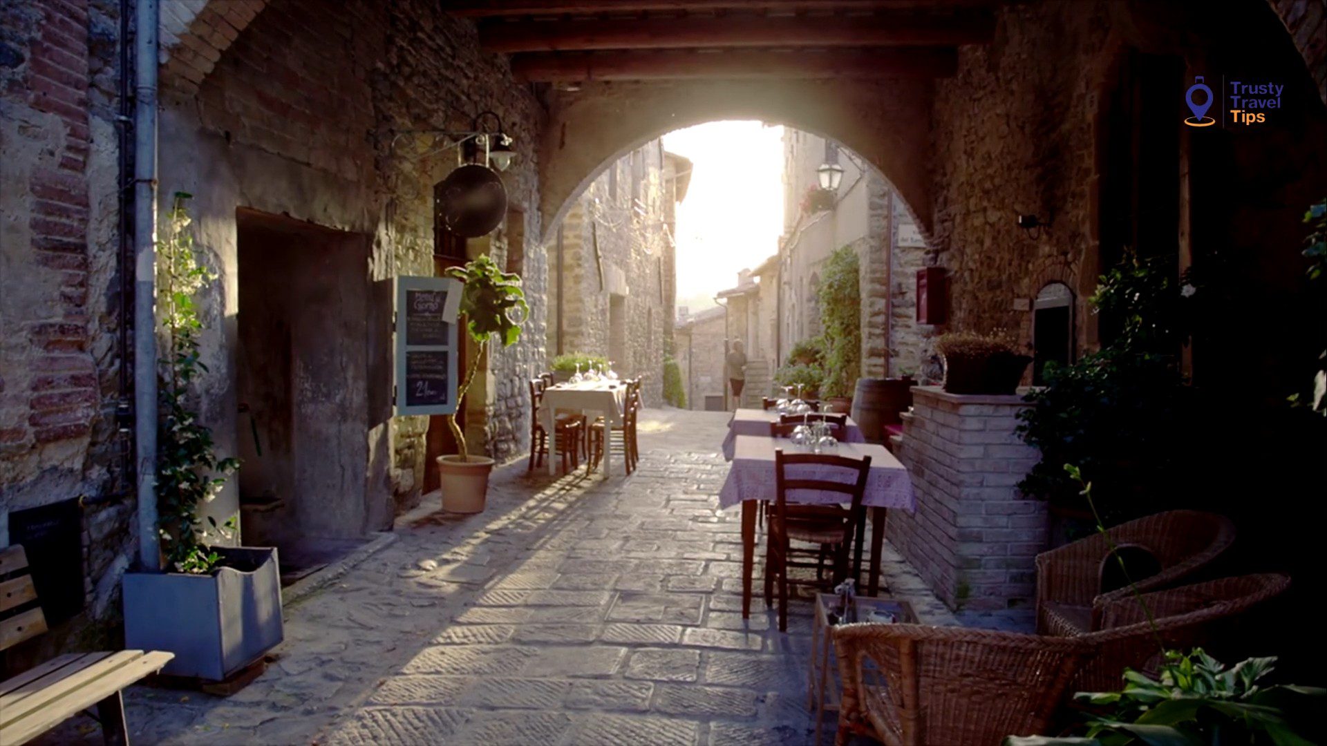 Bergamo Old City streets
