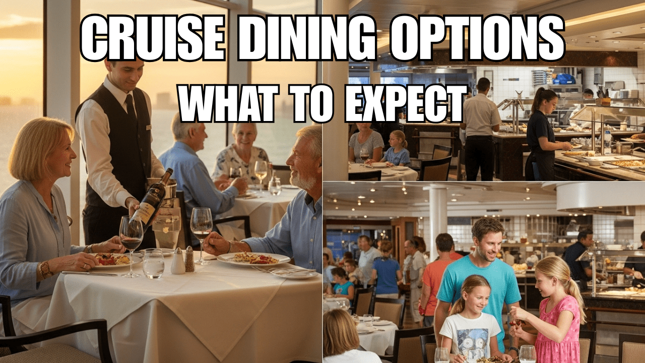 CRUISE DINING OPTIONS
