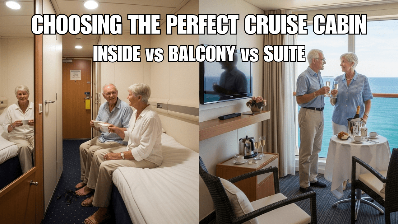 HOW TO CHOOSE THE RIGHT CRUISE CABIN